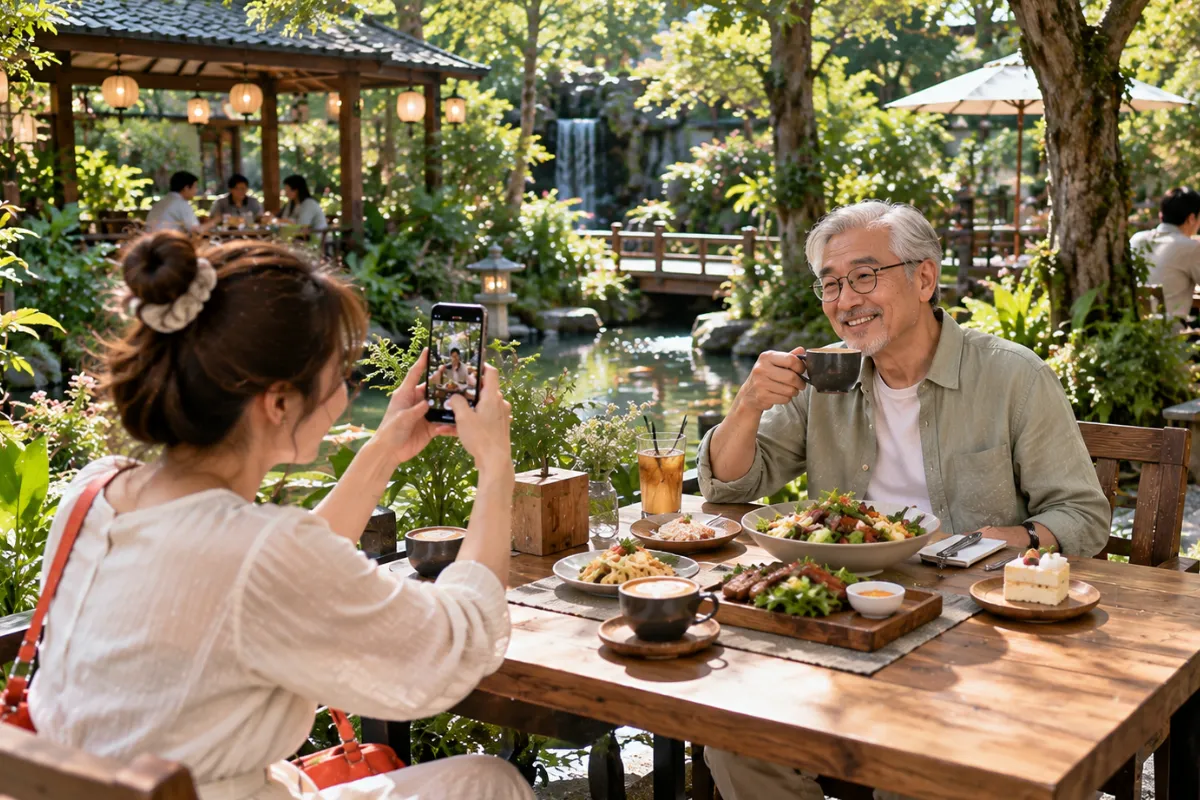 โปรโมทร้านอาหารในสวนสวย เปิดใหม่ ใกล้ เทพรักษ์ เทพรักษ์.com