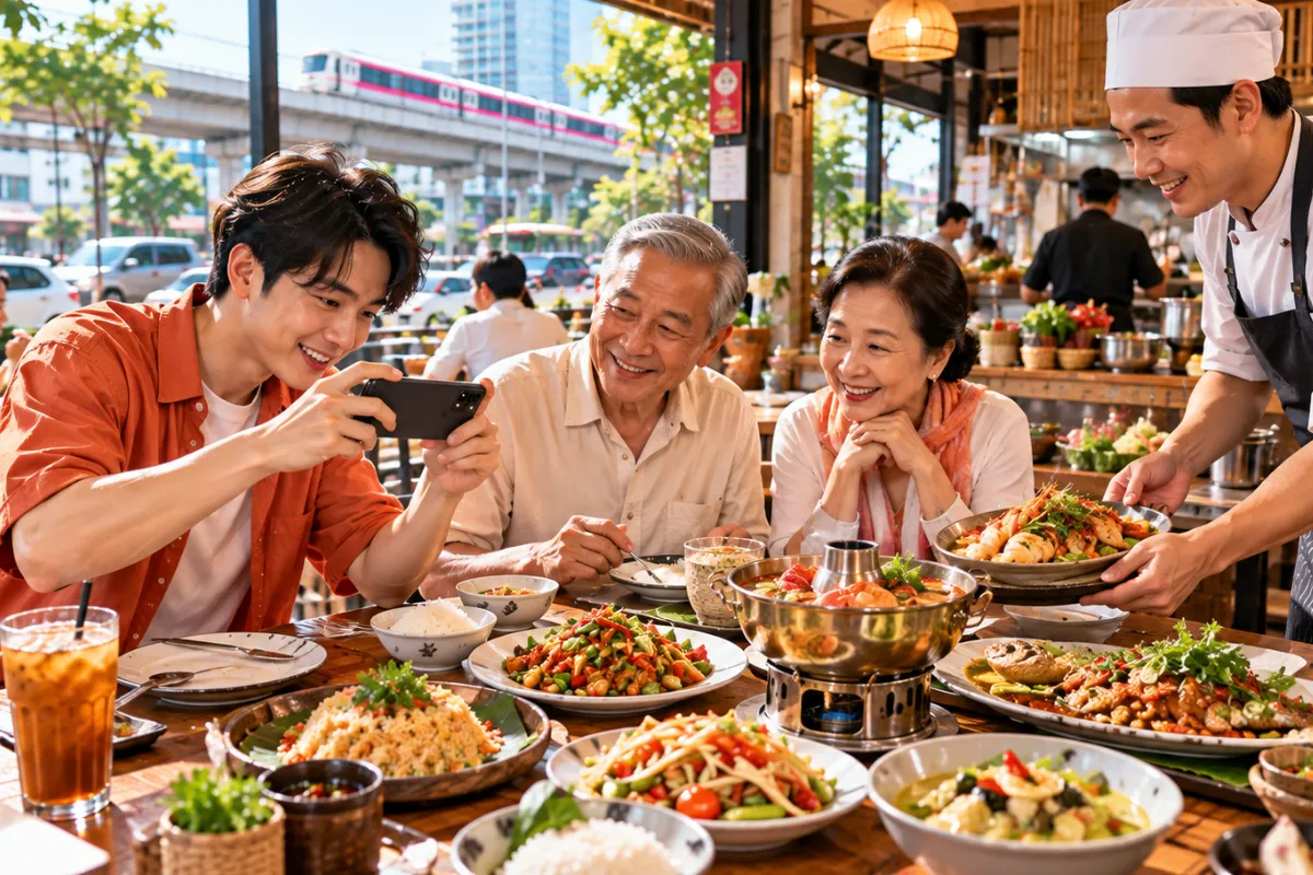 โปรโมทร้านอาหารไทยเปิดใหม่ ใกล้หลักสี่ ร้านขายต้มยำ ผัดกะเพรา แกงไทย รีวิวร้านอาหารไทยอร่อย หลักสี่ | หลักสี่.com